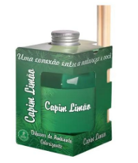 Difusor De Ambientes 250ml Capim Limao
